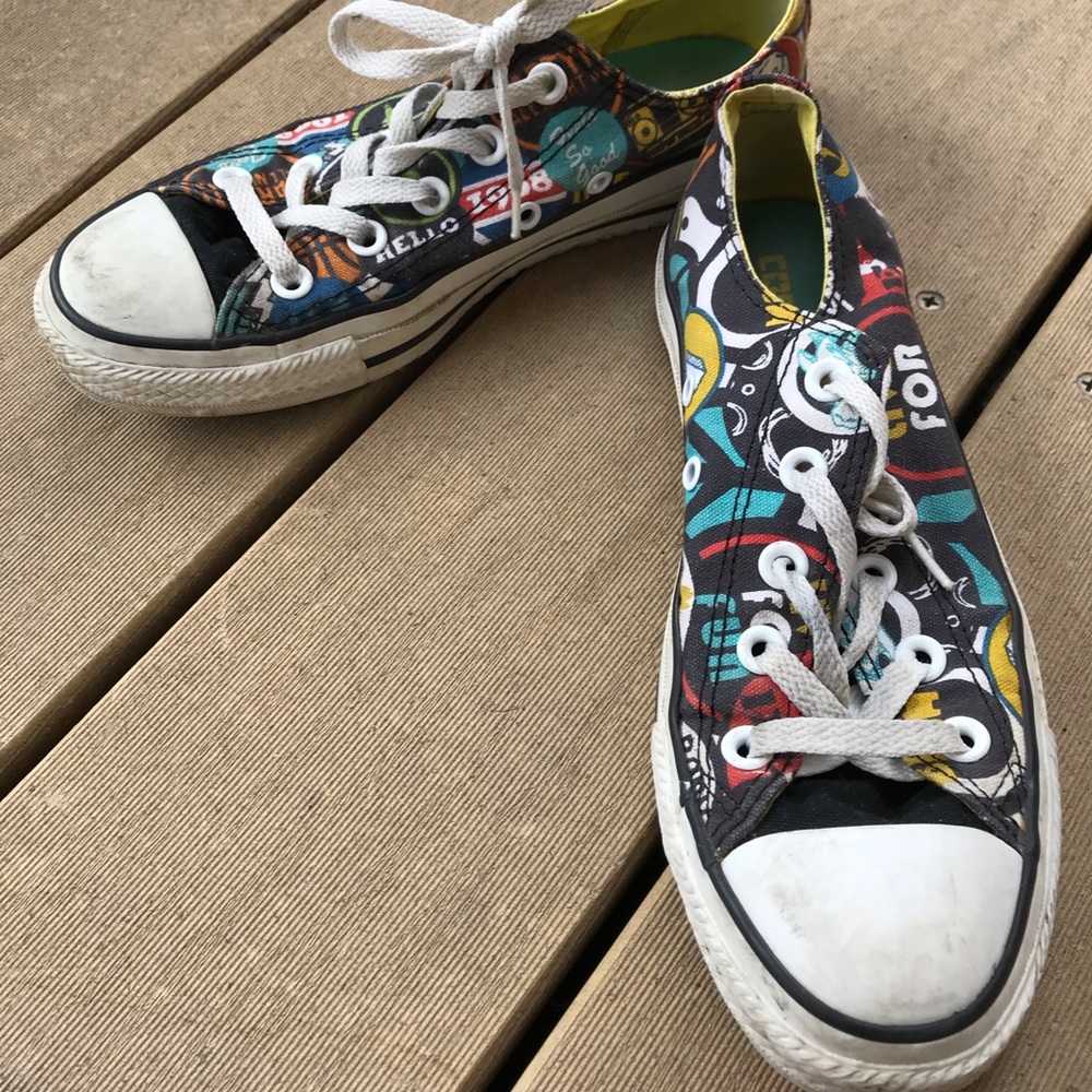 Unisex CONVERSE ALL STAR multicolor low-tops